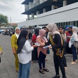 Sambut Hari Bhayangkara, Polresta Banyuwangi Gelar Pelayanan Publik di Car Free Day