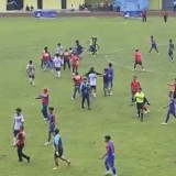 Sempat Ricuh, Tim Sepakbola Putra Kota Malang Kunci Tiket 8 Besar Porprov Jatim IX 2025