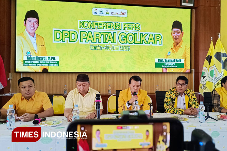 Konflik Bupati dan Wabup, Golkar Sidoarjo Tegaskan Komitmen Kawal Pemerintahan dan Rakyat