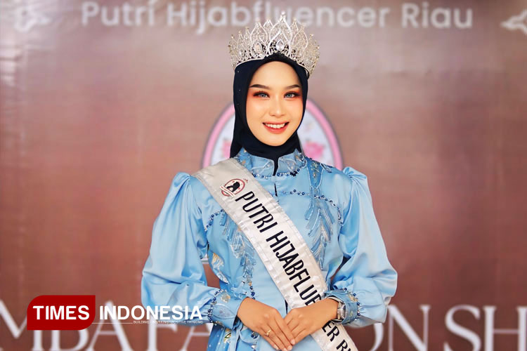 Winner Putri Hijabfluencer Riau 2024, Annisa Indriana. (FOTO: Nisa for TIMES Indonesia)