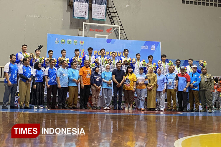 Basket putra dan putri Porprov Jatim 2025. (Foto: Rizky Kurniawan Pratama/TIMES Indonesia)