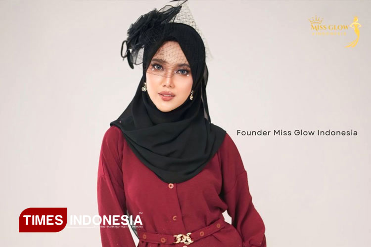 Dina Dwi Septiani, founder Miss Glow Indonesia. (FOTO: Dindin for TIMES Indonesia)