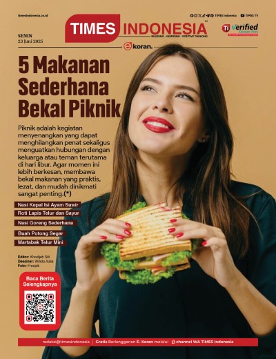 Edisi Senin, 23 Juni 2025: E-Koran, Bacaan Positif Masyarakat 5.0