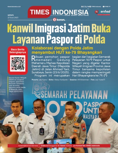 Edisi Senin, 23 Juni 2025: E-Koran, Bacaan Positif Masyarakat 5.0