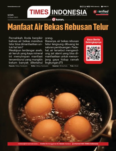 Edisi Senin, 23 Juni 2025: E-Koran, Bacaan Positif Masyarakat 5.0