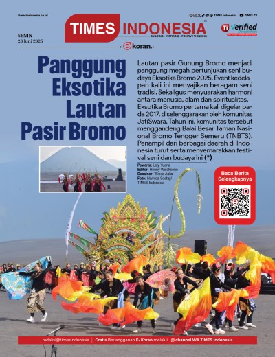 Edisi Senin, 23 Juni 2025: E-Koran, Bacaan Positif Masyarakat 5.0