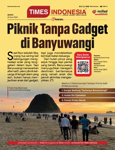 Edisi Senin, 23 Juni 2025: E-Koran, Bacaan Positif Masyarakat 5.0