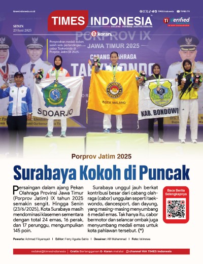 Edisi Senin, 23 Juni 2025: E-Koran, Bacaan Positif Masyarakat 5.0