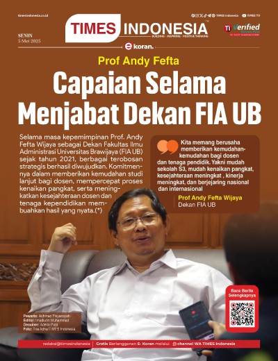 Edisi Senin, 5 Mei 2025: E-Koran, Bacaan Positif Masyarakat 5.0