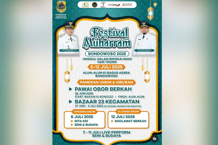 Festival Muharram 2025: Bupati Bondowoso Ingin Semua Sektor Terlibat