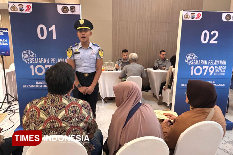 Kanwil Imigrasi Jatim Gandeng Polda Buka Pelayanan 1079 Paspor