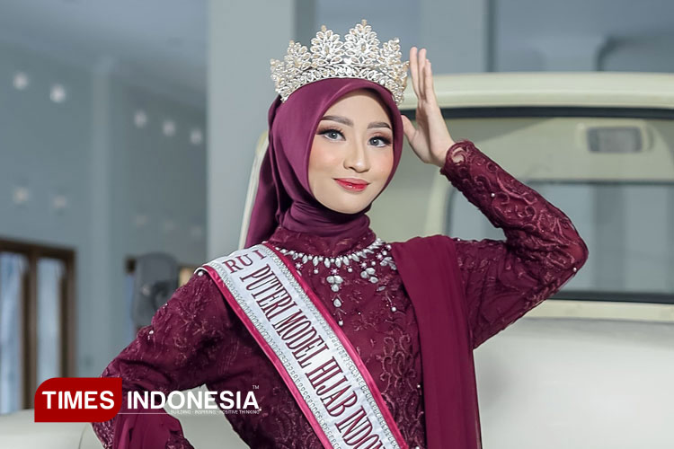RU 1 Putri Model Hijab Indonesia 2025, Nuurii Najmii. (Foto: Nuurii for TIMES Indonesia)