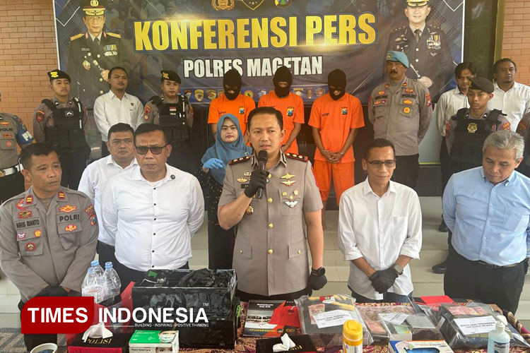 Komplotan Pembobol ATM Lintas Jawa-Sumatra Dibekuk, Usai Gasak Rp649 Juta di Magetan