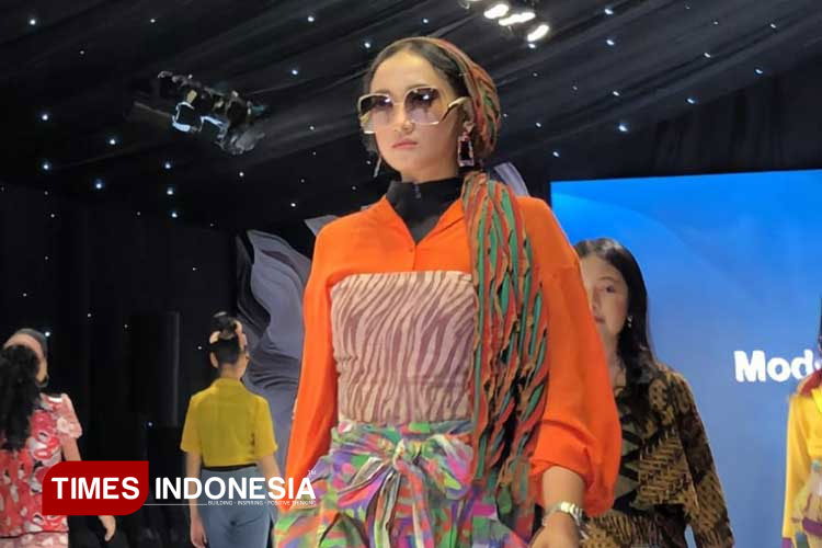 Model cantik asal Surabaya, Zukhrufun Nadiva. (FOTO: Diva for TIMES Indonesia)