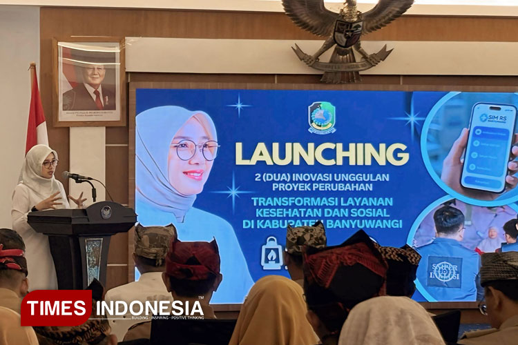 Bupati Banyuwangi Luncurkan Dua Inovasi Digital Layanan Kesehatan dan Sosial
