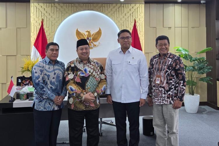 Bupati Jombang Audiensi dengan Kementan RI, Bahas Ketahanan Pangan