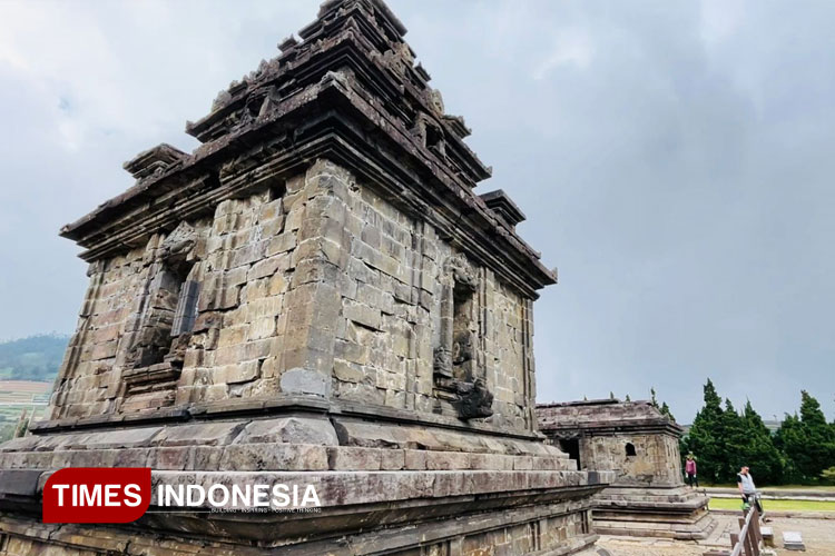 Candi Arjuna situs warisan Dinasti Sanjaya dari abad ke-8 Masehi. (Foto: Kurniawan Saputra/TIMES Indonesia)