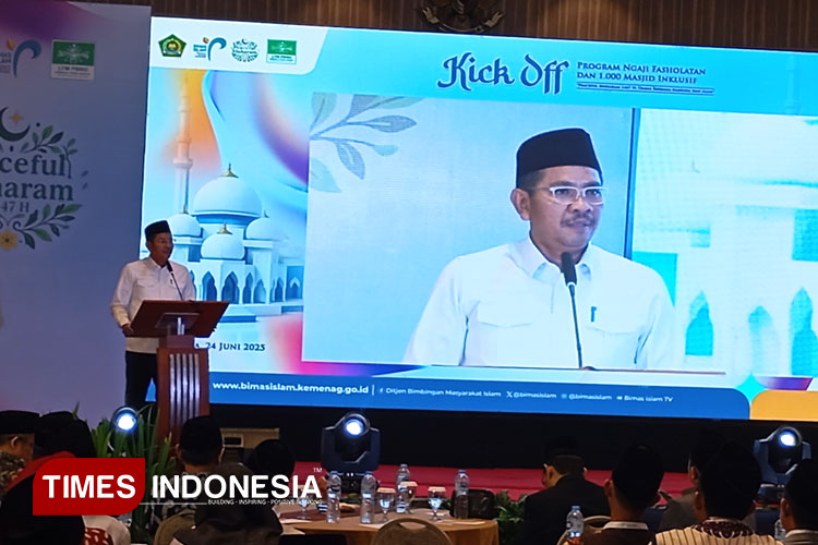 Kemenag Luncurkan Program 1.000 Masjid Inklusif, Ramah Difabel dan Lansia, Bukan Lagi Sekadar Tempat Ibadah