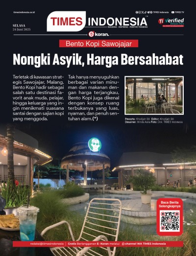 Edisi Selasa, 24 Juni 2025: E-Koran, Bacaan Positif Masyarakat 5.0