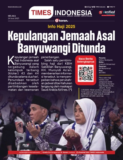Edisi Selasa, 24 Juni 2025: E-Koran, Bacaan Positif Masyarakat 5.0