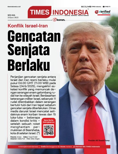 Edisi Selasa, 24 Juni 2025: E-Koran, Bacaan Positif Masyarakat 5.0