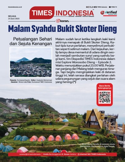 Edisi Selasa, 24 Juni 2025: E-Koran, Bacaan Positif Masyarakat 5.0