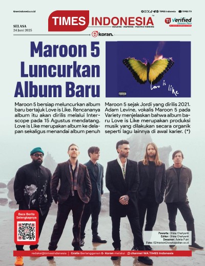 Edisi Selasa, 24 Juni 2025: E-Koran, Bacaan Positif Masyarakat 5.0