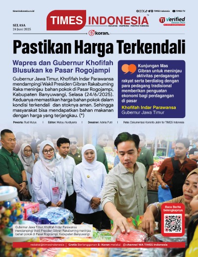Edisi Selasa, 24 Juni 2025: E-Koran, Bacaan Positif Masyarakat 5.0