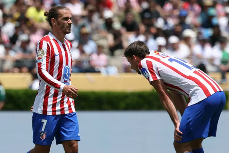 Gol kemenangan dari Antoine Griezmann ke gawang Botafogo tidak cukup membawa Atletico Madrid lolos fase grup Piala Dunia Antarklub 2025. (Foto: vox)
