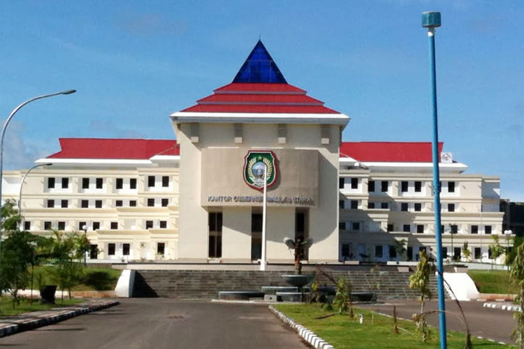 Kantor Gubernur Provinsi Maluku Utara. (Foto: Jazirah. Id).