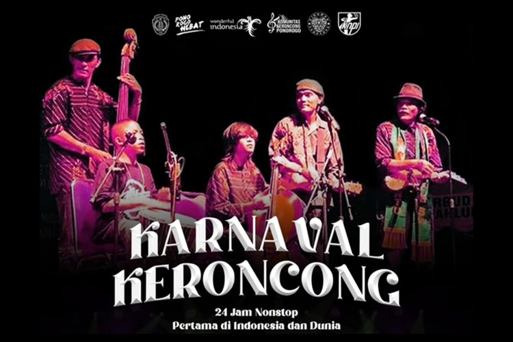 Yuk ke Ponorogo dan Jadi Saksi Karnaval Keroncong 24 Jam Pertama di Dunia