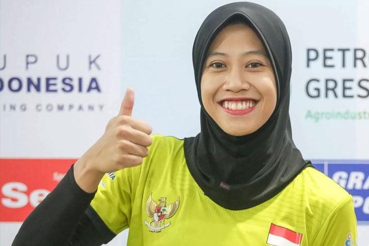 Megawati Hangestri kembali dipanggil PBVSI untuk memperkuat timnas voli putri di Sea V League 2025. (FOTO: PBVSI)