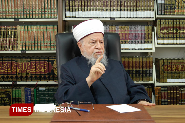 Pakar Ilmu Hadits Turki, Prof Dr Syekh Muhyiddin Awwamah. (FOTO: Nur for TIMES Indonesia)