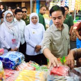 Wapres dan Gubernur Khofifah Blusukan ke Pasar Rogojampi, Pastikan Harga Terkendali
