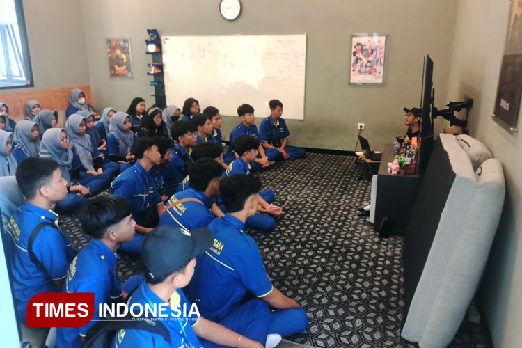 Suasana saat di studio Roleplay (foto by : Aprilia M)