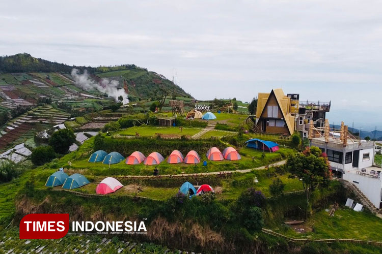 Bukit Skoter berada di kawasan wisata Dieng Kulon, Banjarnegara, Jawa Tengah.(Foto: Kurniawan Saputra/TIMES Indonesia)