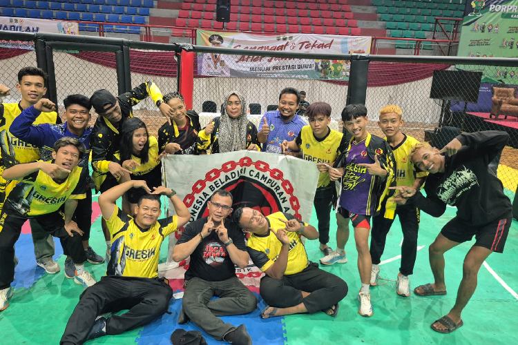 Porprov Jatim 2025, Cabor IBCA MMA Sumbang 4 Emas untuk Gresik