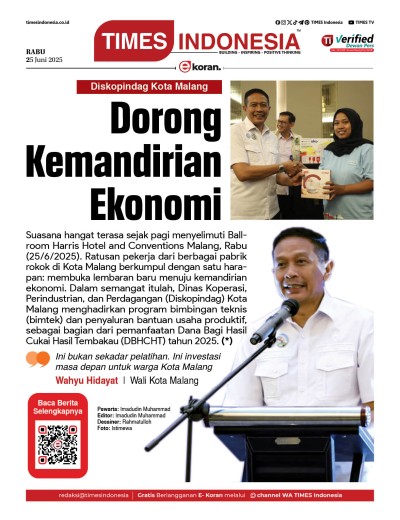 Edisi Rabu,25 Juni 2025: E-Koran, Bacaan Positif Masyarakat 5.0