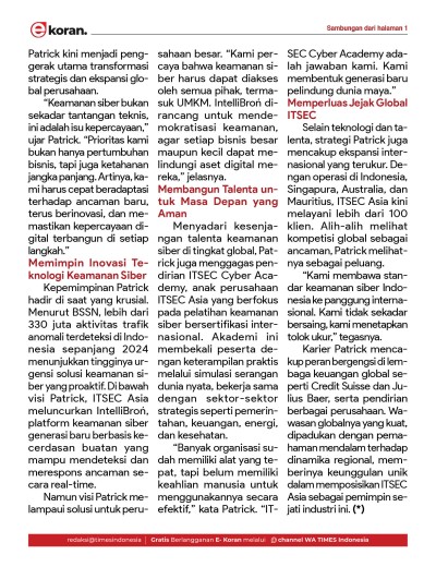 Edisi Rabu,25 Juni 2025: E-Koran, Bacaan Positif Masyarakat 5.0