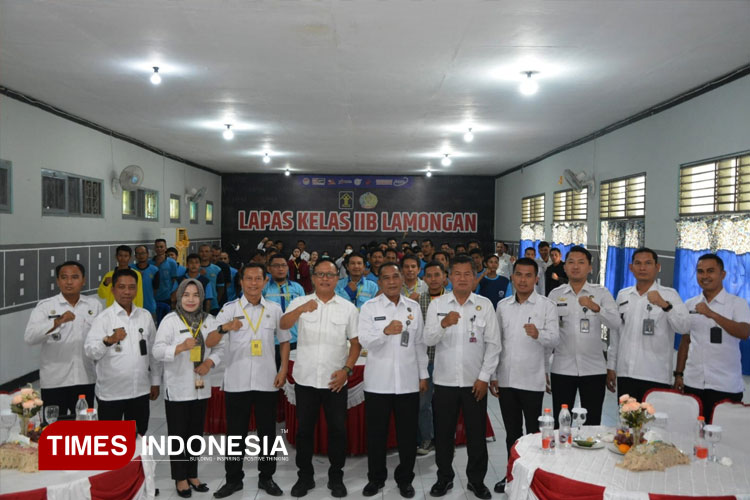 Lapas Lamongan Gandeng Disnaker, Gelar Empat Pelatihan Kemandirian untuk Narapidana
