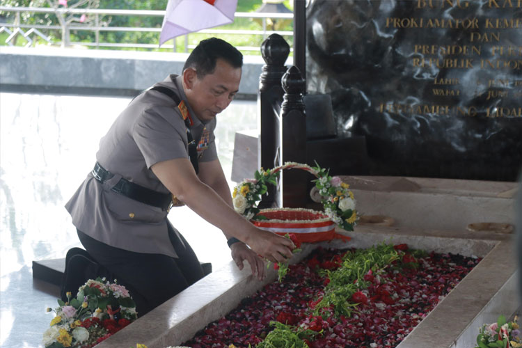 Menapak Jejak Bung Karno, Ziarah Kapolri sebagai Pengingat Nilai Kepahlawanan