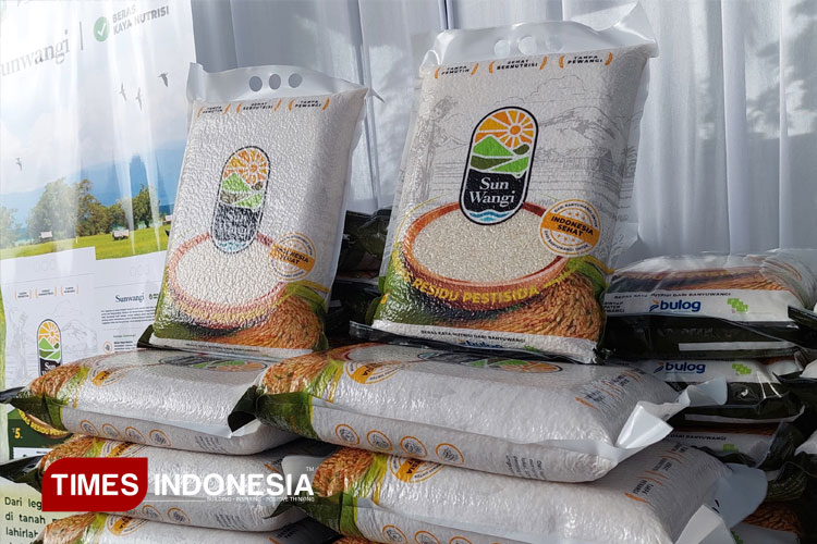 Beras Biofortifikasi Sunwangi Banyuwangi Bakal Jadi Menu Makan Bergizi Gratis