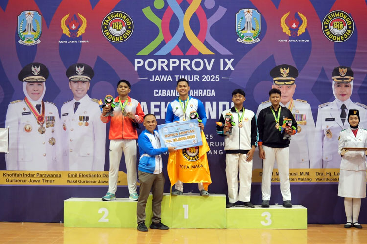 Porprov Jatim 2025: Kota Malang di Posisi Kedua, Surabaya Makin Tak Terkejar