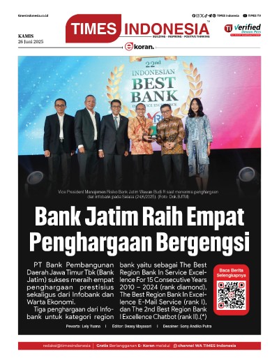 Edisi Kamis, 26 Juni 2025: E-Koran, Bacaan Positif Masyarakat 5.0