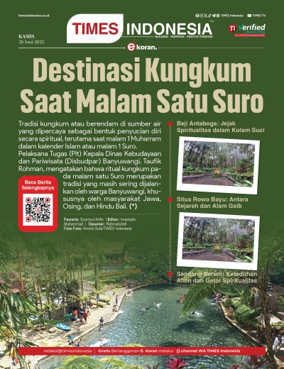 Edisi Kamis, 26 Juni 2025: E-Koran, Bacaan Positif Masyarakat 5.0
