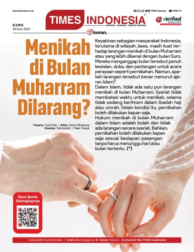 Edisi Kamis, 26 Juni 2025: E-Koran, Bacaan Positif Masyarakat 5.0