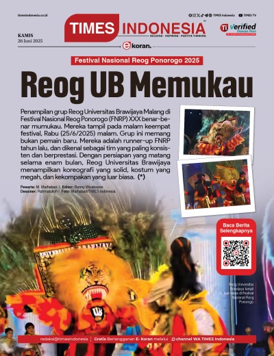 Edisi Kamis, 26 Juni 2025: E-Koran, Bacaan Positif Masyarakat 5.0