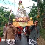 Jelang 1 Suro, Pemdes Sidomekar Gelar Kirab Tumpeng