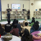 Keseruan Siswa Liburan di Perpusda Gresik, Baca Buku hingga Belajar Bahasa Jepang