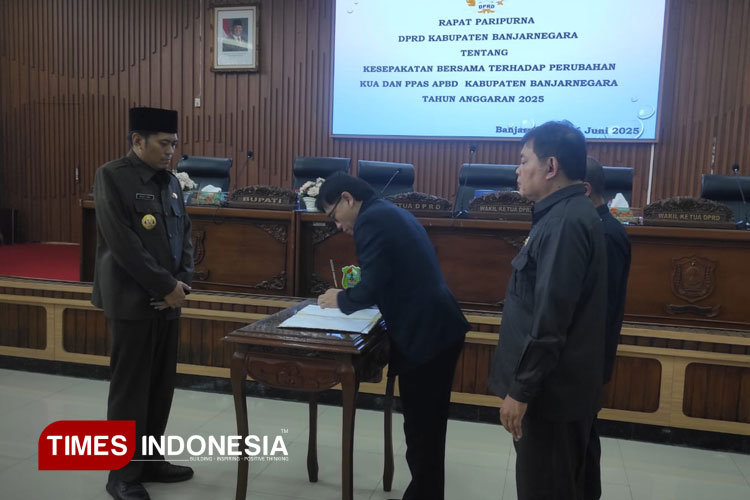 Rancangan Perubahan KUA-PPAS APBD Banjarnegara Tahun 2025 Akhirnya Disetujui DPR